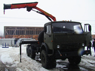 Спецавтомобиль-вездеход КАМАЗ-53228 с манипулятором Palfinger PK 8501A