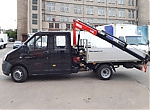 Бортовой автомобиль Газель Next ГАЗ-A22R32 с гидравлическим КМУ Fassi M 30А