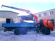 Автомобиль-вездеход КАМАЗ-43118 (6×6) с КМУ Palfinger PK 16001-KA
