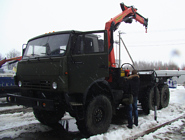 Спецавтомобиль-вездеход КАМАЗ-53228 с манипулятором Palfinger PK 8501A