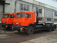 Автомобиль КАМАЗ-65115 (6×4) с мультилифтом Palfinger ST15 L5050